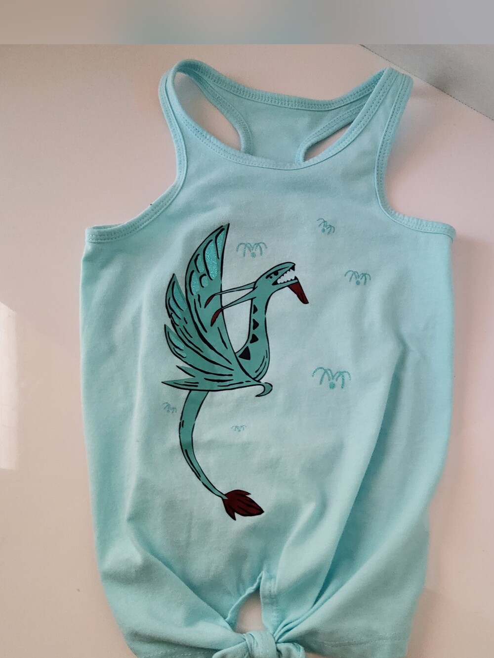 Pandora -The World Of Avatar Mint Teal Graphic Tank Top